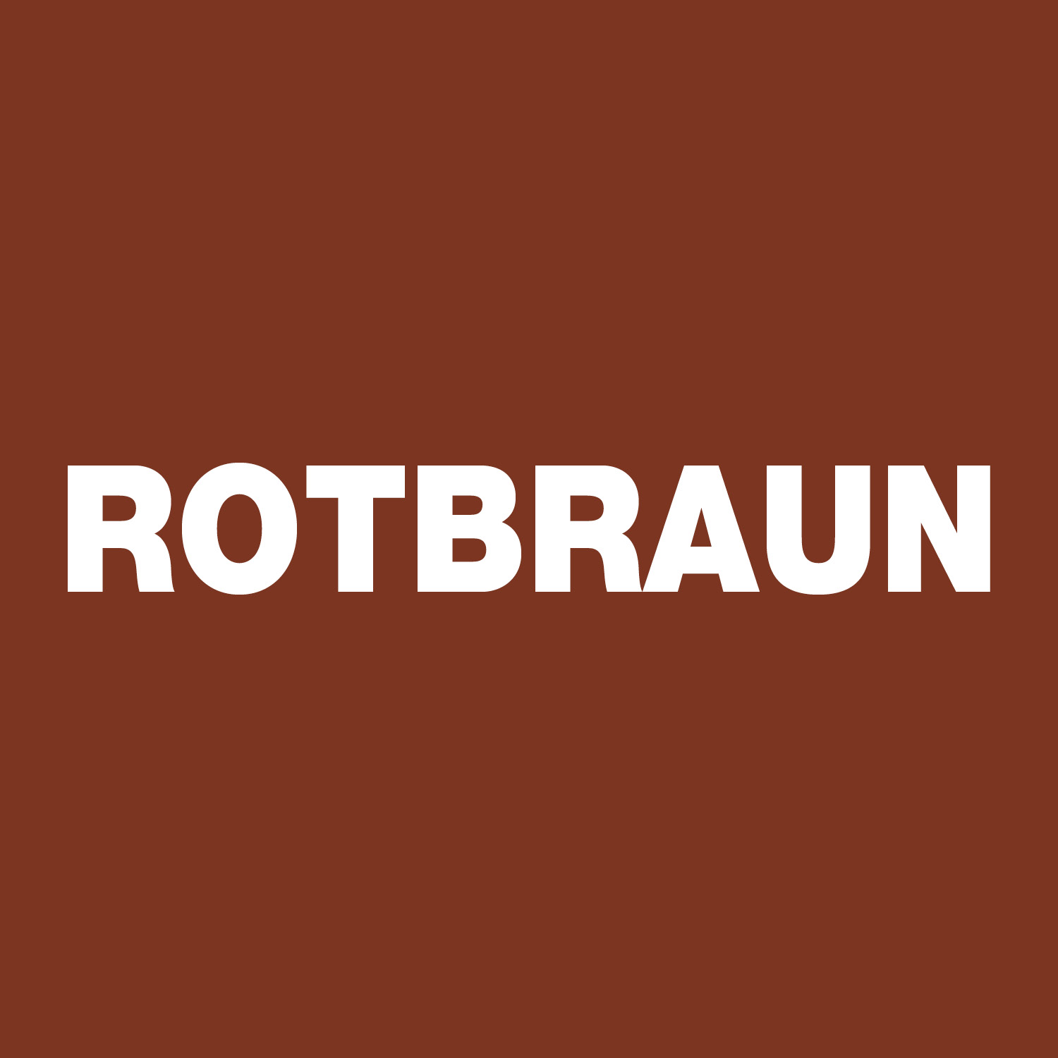 Rotbraun